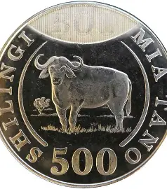 500 Tanzania Shillings Coin